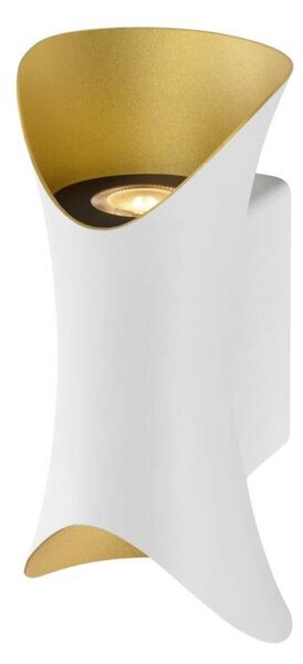 BIG WHITE SLV MODELA nástěnné svítidlo, up/down, 2700K, fáze, bílá/zlatá 1007806