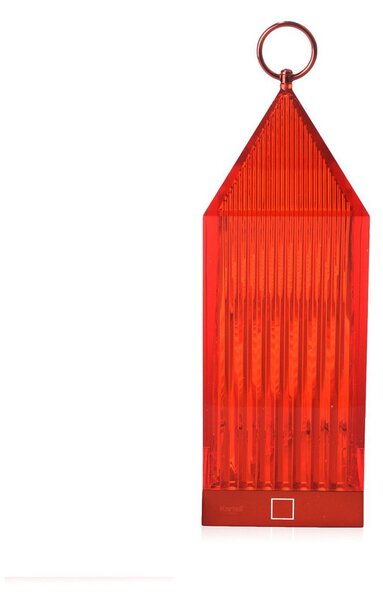 Venkovní svítidla Kartell, Lantern, stmívatelné, Červená, Balkon, Plast, Design