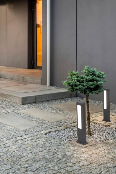 NANDA 500 sloupková lampa, tmavě šedá - FARO