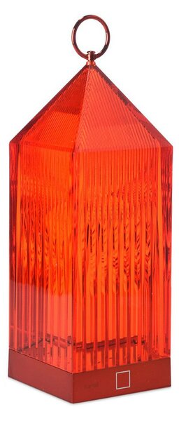 Venkovní svítidla Kartell, Lantern, stmívatelné, Červená, Balkon, Plast, Design