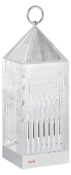 Venkovní svítidla Kartell, Lantern, stmívatelné, Transparentní, Balkon, Plast, Design