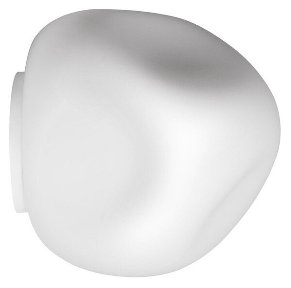 Stropní Lampa Foscarini, Hoba Midi, Bílá, Obývací pokoj, Sklo, Design
