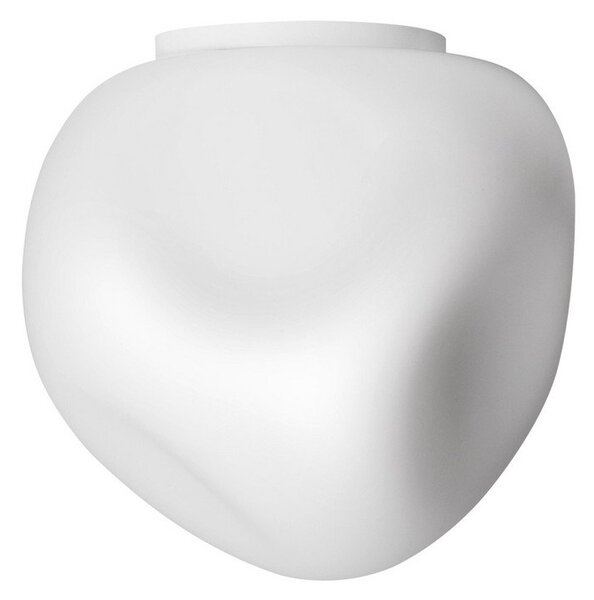 Stropní Lampa Foscarini, Hoba Midi, Bílá, Obývací pokoj, Sklo, Design
