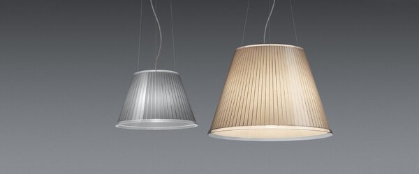 Artemide stolní lampa Choose E27 max 12 W Design Collection pergamen/chrom