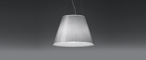 Artemide stolní lampa Choose E27 max 12 W Design Collection pergamen/chrom