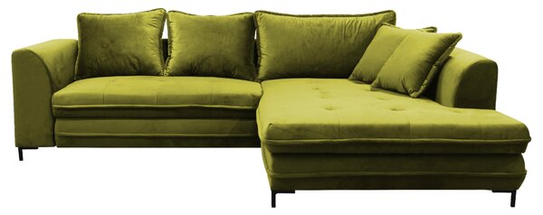 ROHOVÁ ROZKLÁDACÍ POHOVKA, textil, světle zelená Livetastic - Online Only sedačky, Online Only
