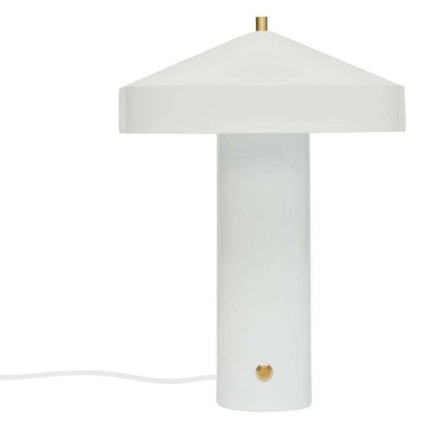 Stolní lampa OYOY Living Design, Bílá, Obývací pokoj, Kov