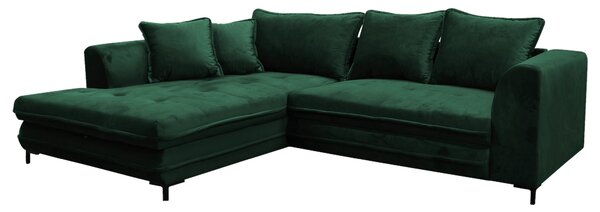ROHOVÁ ROZKLÁDACÍ POHOVKA, textil, zelená Livetastic - Online Only sedačky, Online Only
