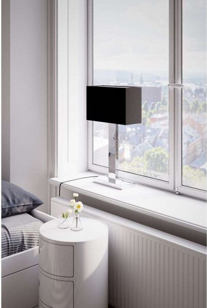 Stolní lampa By Rydéns, Černá, Obývací pokoj