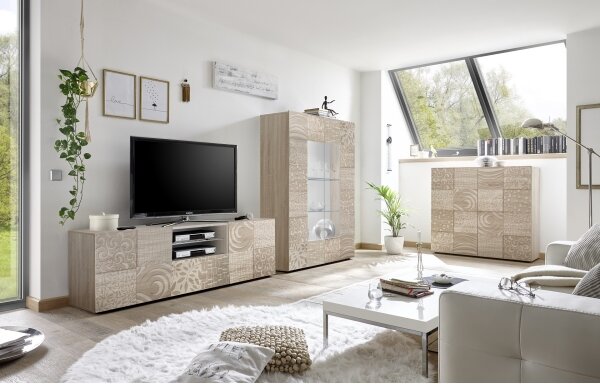 Televizní stolek ARIA 181x43 cm dub sonoma