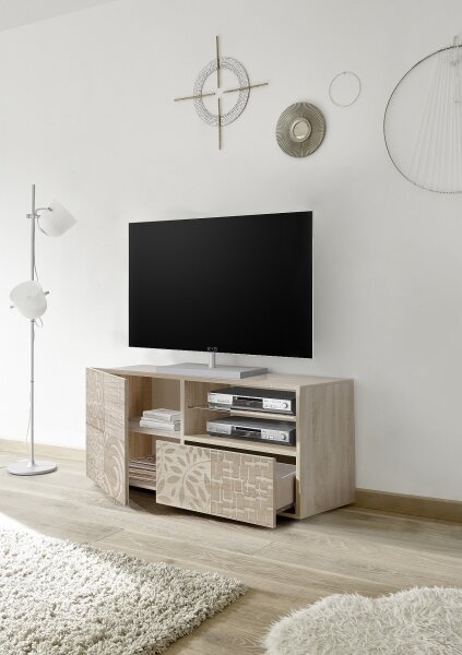 Televizní stolek ARIA 122x43 cm dub sonoma