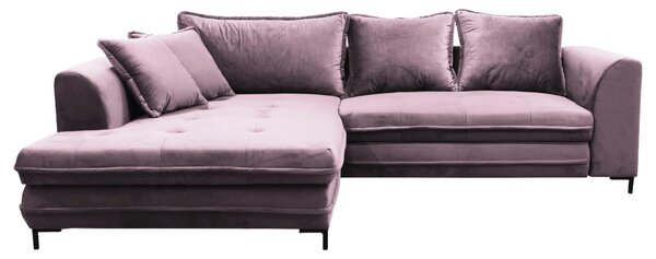 ROHOVÁ SEDAČKA, textil, bobulová Livetastic - Sedací soupravy, Online Only