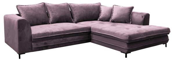 ROHOVÁ SEDAČKA, textil, bobulová Livetastic - Sedací soupravy, Online Only