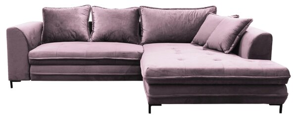 ROHOVÁ SEDAČKA, textil, bobulová Livetastic - Sedací soupravy, Online Only