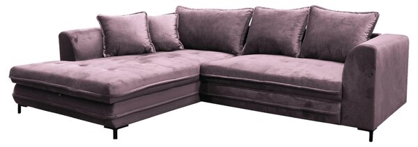 ROHOVÁ SEDAČKA, textil, bobulová Livetastic - Sedací soupravy, Online Only