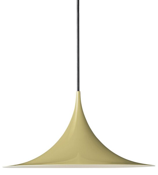 Závěsná svítidlo GUBI, Semi, stmívatelné, Béžová, Obývací pokoj, Kov, Design