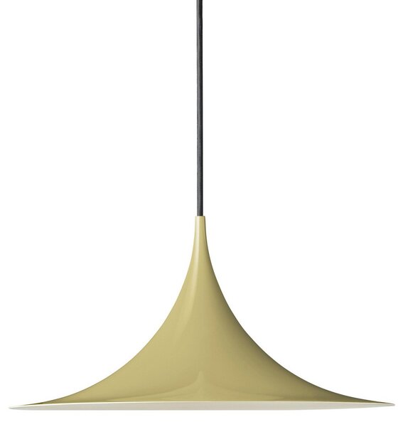 Závěsná svítidlo GUBI, Semi, stmívatelné, Béžová, Obývací pokoj, Kov, Design