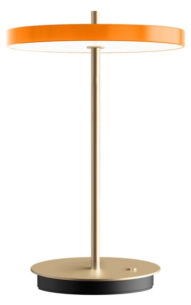 Stolní lampa UMAGE, Asteria Move, stmívatelné, Zlatá / mosazná, Obývací pokoj, Kov, Design