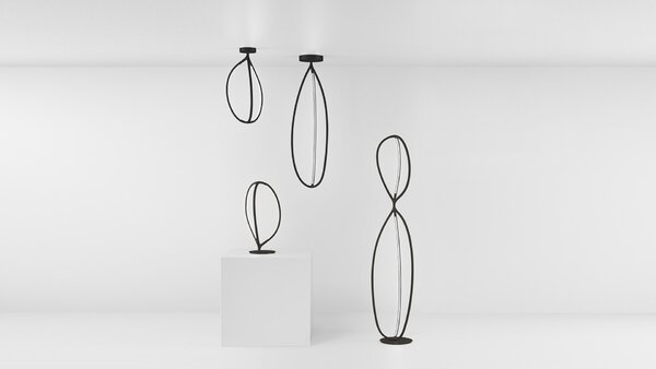 Artemide stolní lampa Arrival 17 W 3000K stmívatelná zlatá