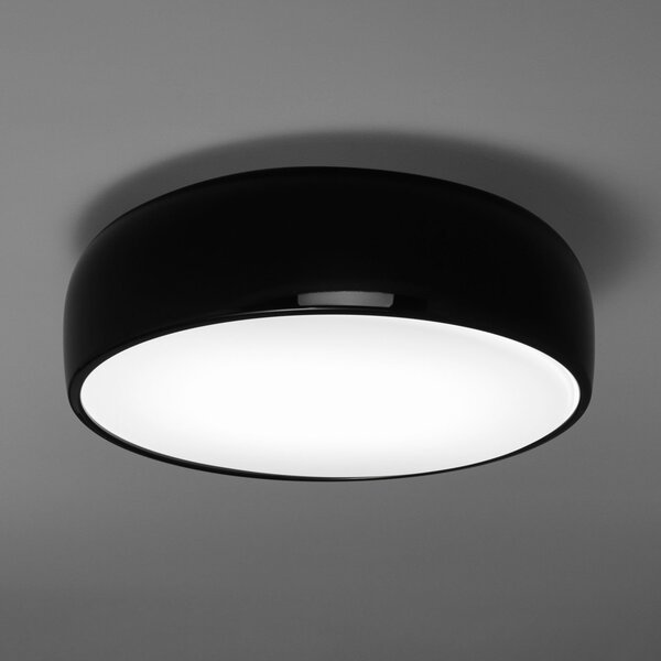Stropní Lampa FLOS, SMITHFIELD, stmívatelné, Černá, Obývací pokoj, Kov, Design