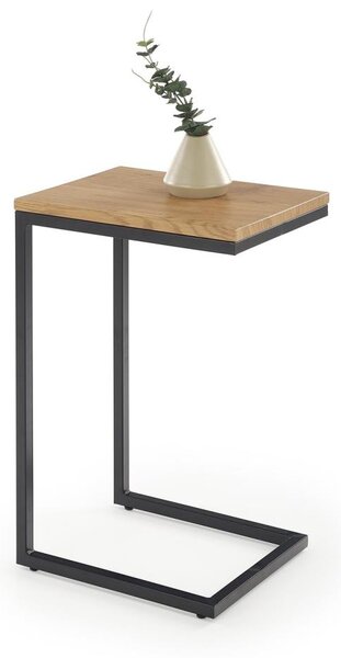 Konferenční stolek AURIA 40x30 cm dub/černá