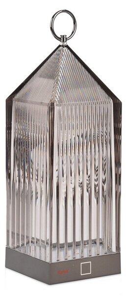 Venkovní svítidla Kartell, Lantern, stmívatelné, Šedá, Balkon, Plast, Design