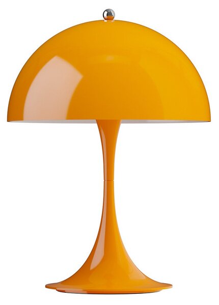 Stolní lampa Louis Poulsen, Panthella 250, stmívatelné, Oranžová, Obývací pokoj, Plast, Moderní