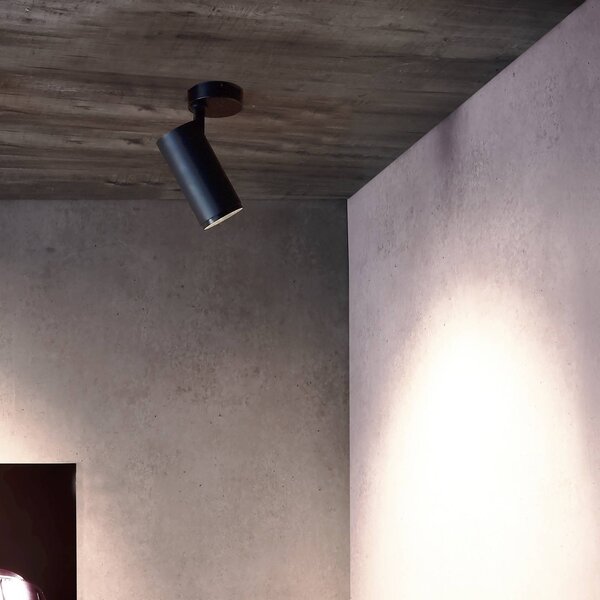 Deko-Light LED stropní bodové světlo Lucea 6, černý, hliník, 2 700 K, stmívatelný, Černá, Obývací pokoj / jídelna, Hliník, Moderní