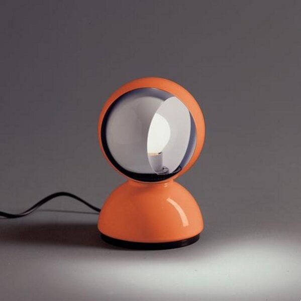Stolní lampa Artemide, Oranžová, Obývací pokoj, Kov