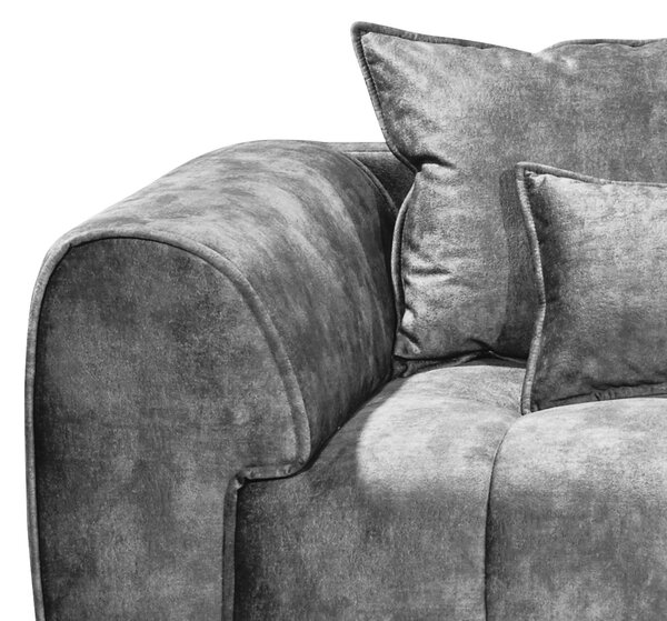 POHOVKA BIG SOFA, textil, šedá Livetastic - Pohovky, Online Only