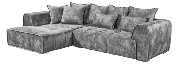 ROHOVÁ SEDAČKA, textil, šedá MID.YOU - Sedací soupravy, Online Only