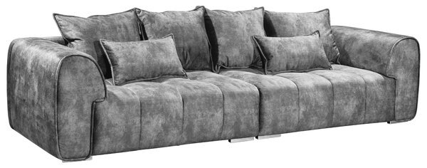 POHOVKA BIG SOFA, textil, šedá Livetastic - Pohovky, Online Only