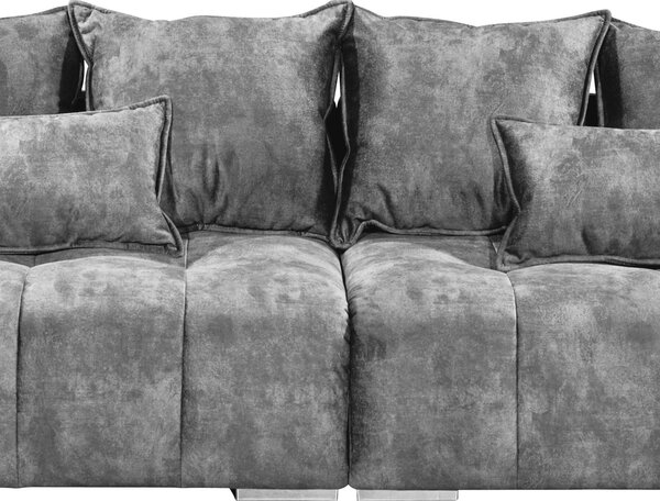 POHOVKA BIG SOFA, textil, šedá Livetastic - Pohovky, Online Only