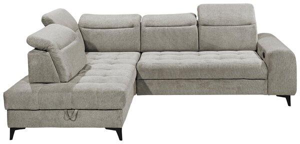 ROHOVÁ SEDAČKA, textil, šedohnědá MID.YOU - Sedací soupravy, Online Only