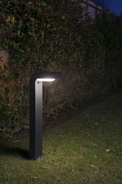 Klamp sloupková lampa, tmavě šedá, h.660mm - FARO