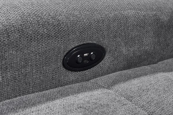 ROHOVÁ SEDAČKA, textil, antracitová MID.YOU - Sedací soupravy, Online Only