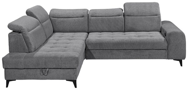 ROHOVÁ SEDAČKA, textil, antracitová MID.YOU - Sedací soupravy, Online Only