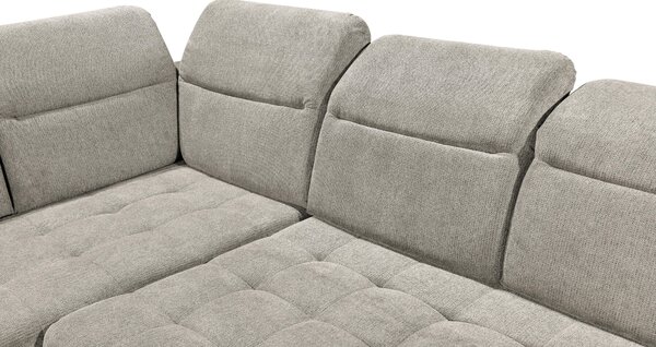 ROHOVÁ SEDAČKA, textil, šedá MID.YOU - Sedací soupravy, Online Only