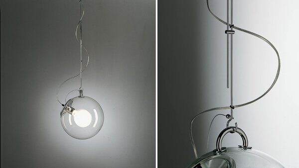 Artemide nástěnné svítidlo Miconos Wall E27 chrom