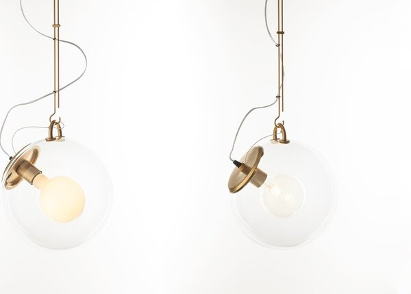 Artemide nástěnné svítidlo Miconos Wall E27 chrom