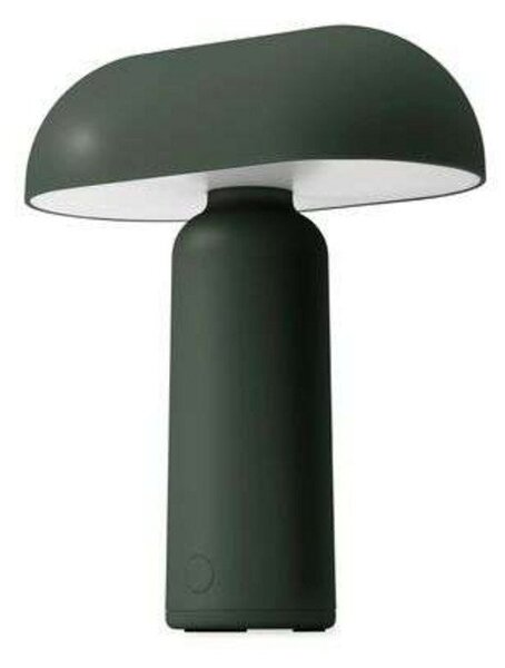 Stolní lampa Normann Copenhagen, Zelená, Obývací pokoj, Plast