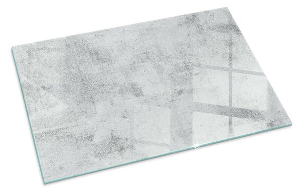 Obdélníkové sklo pod krbová kamna Betonová textura v syrovém stylu ppkprntp-00088279