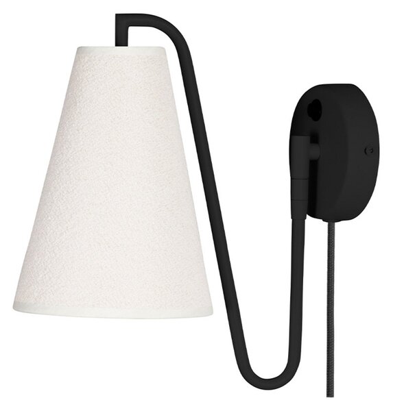 Nástěnná Svítidla Globen Lighting, Bílá, Obývací pokoj, Tkanina / Textil, Design