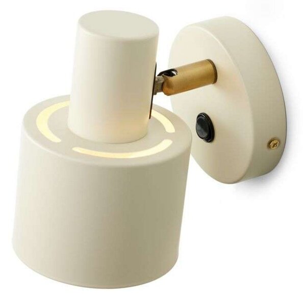 Nástěnná Svítidla Halo Design, Béžová, Obývací pokoj, Kov