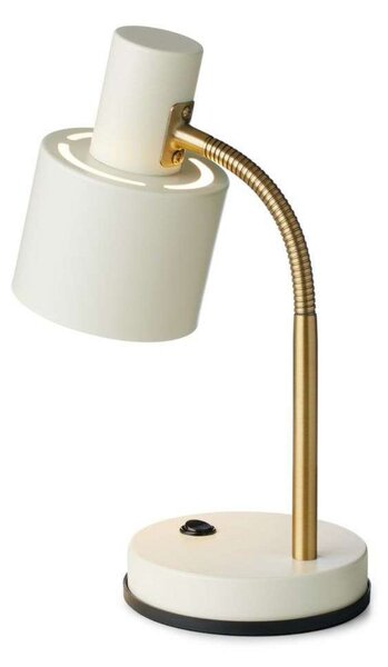Stolní lampa Halo Design, Béžová, Obývací pokoj, Kov
