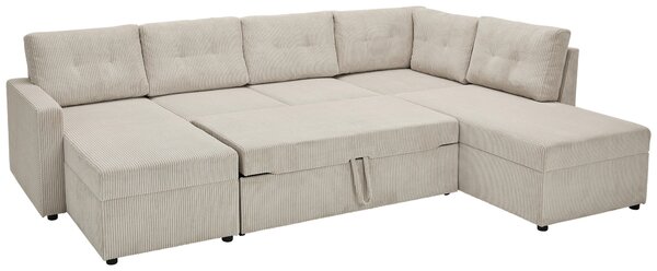 SEDACÍ SOUPRAVA, textil, přírodní barvy Carryhome - Sedací soupravy