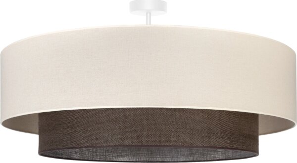 Brilagi - LED Přisazený lustr BOHO STYLE 3xE27/15W/230V pr. 80 cm krémová/hnědá