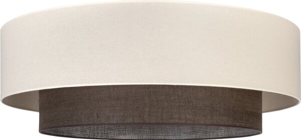 Brilagi - LED Stropní svítidlo BOHO STYLE 3xE27/15W/230V pr. 80 cm krémová/hnědá
