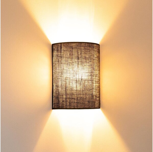 Brilagi - LED Nástěnné svítidlo BOHO STYLE 1xE27/15W/230V hnědá