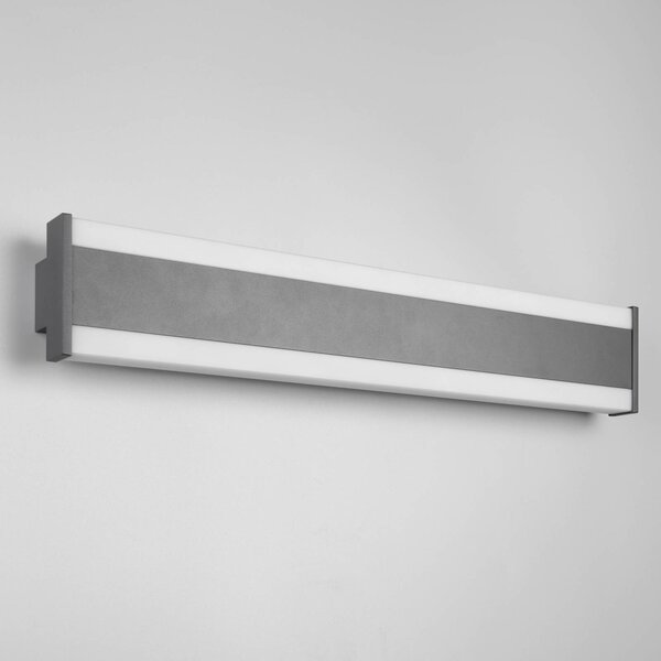 Trio Lighting LED venkovní nástěnné svítidlo DAWSON, 60 cm, antracitová IP54 nahoru/dolů, Černá, Hliník, Moderní, Nástěnné svítidlo